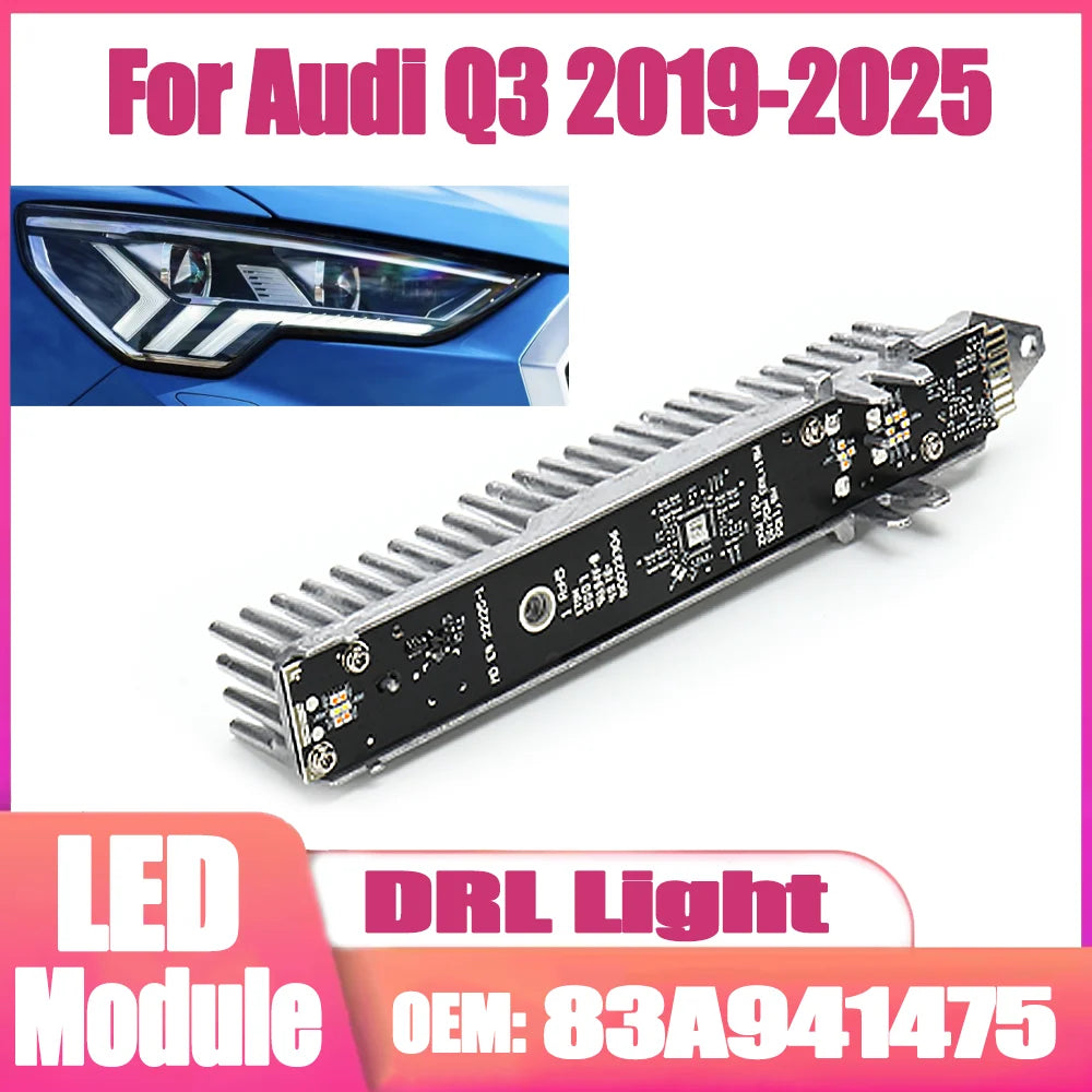 OEM 83A941475 DRL Headlight Module Control Unit Day Light White Color Angel Eyes Module LE