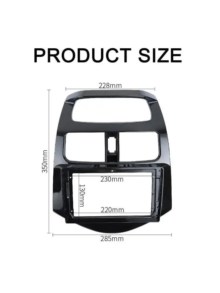9 inch For CHEVROLET SPARK M300 2009-2016 Car Radio Fascias Android MP5 Stereo Player 2Din
