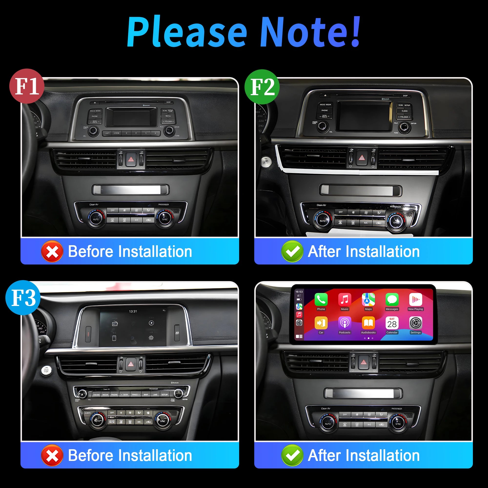 12.3 inch For KIA K5 Optima 2015 2016 2017 2018 2019 Car Radio Wireless BT CarPlay Android