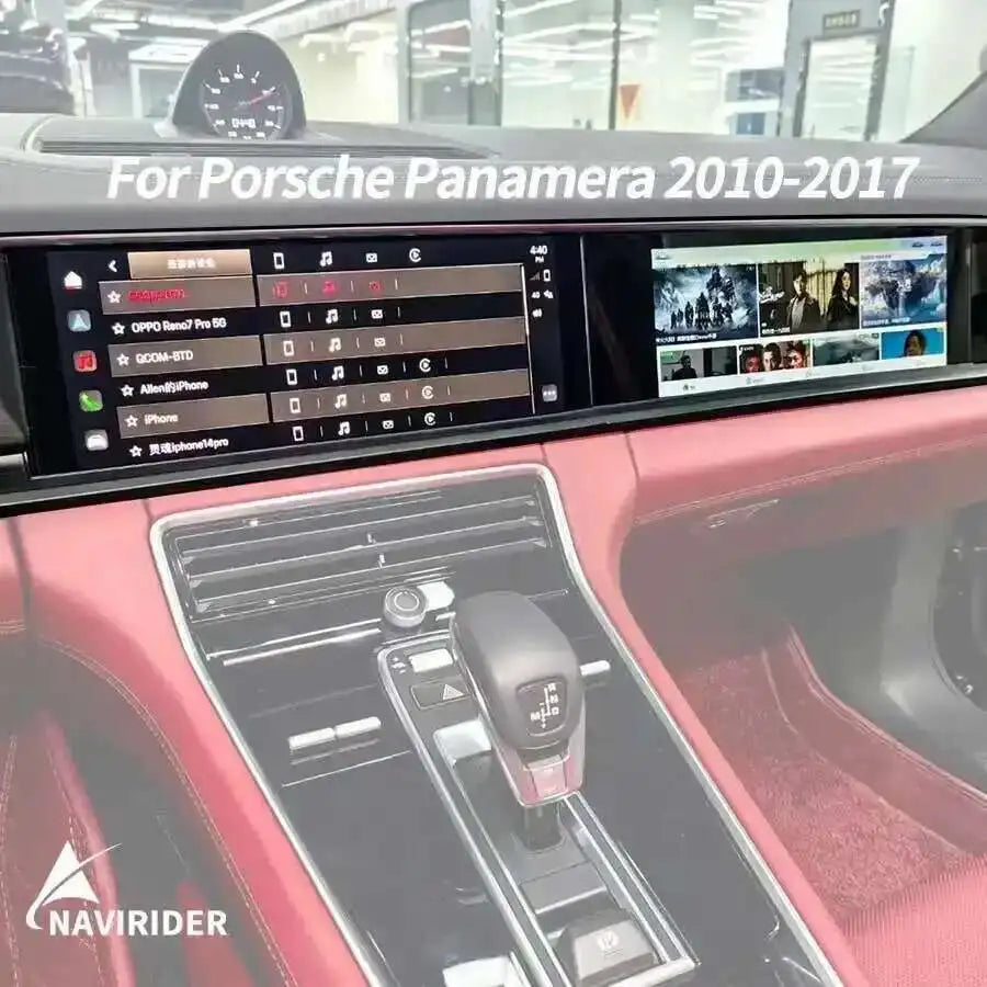For Porsche Panamera 2010-2016 Car Radio Multimedia Video Player GPS navigation 12.3inch D