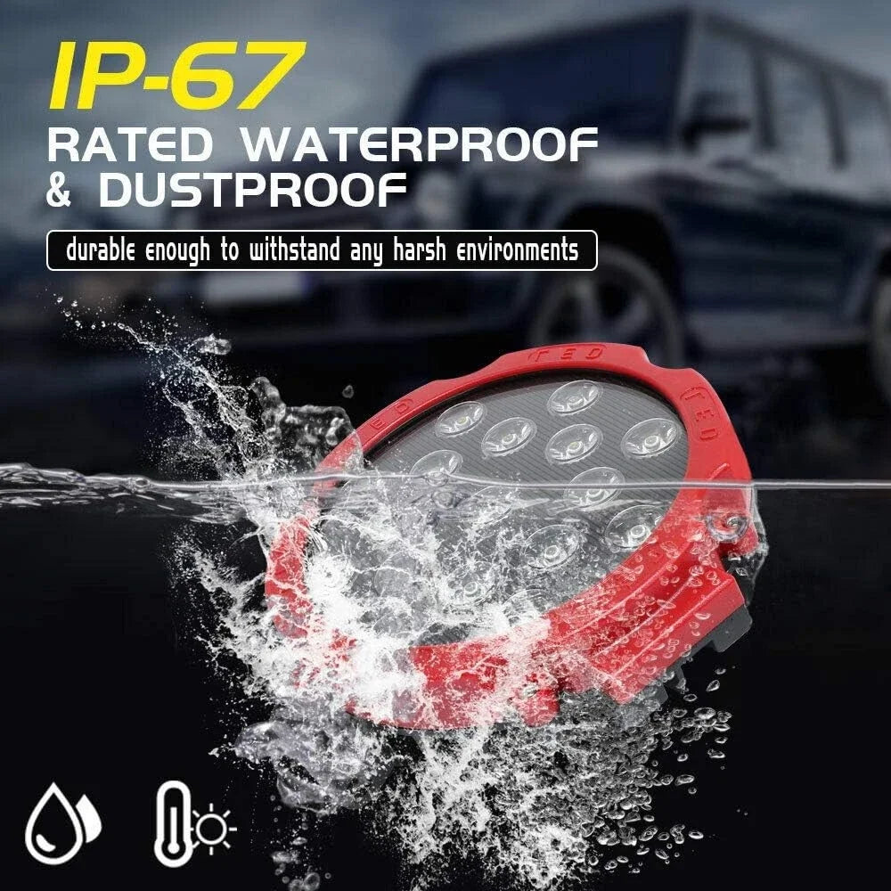 12V 150W Bright LED Light Off Road 4x4 Spotlight Car Headlight Work Spot Lamp Automotive C