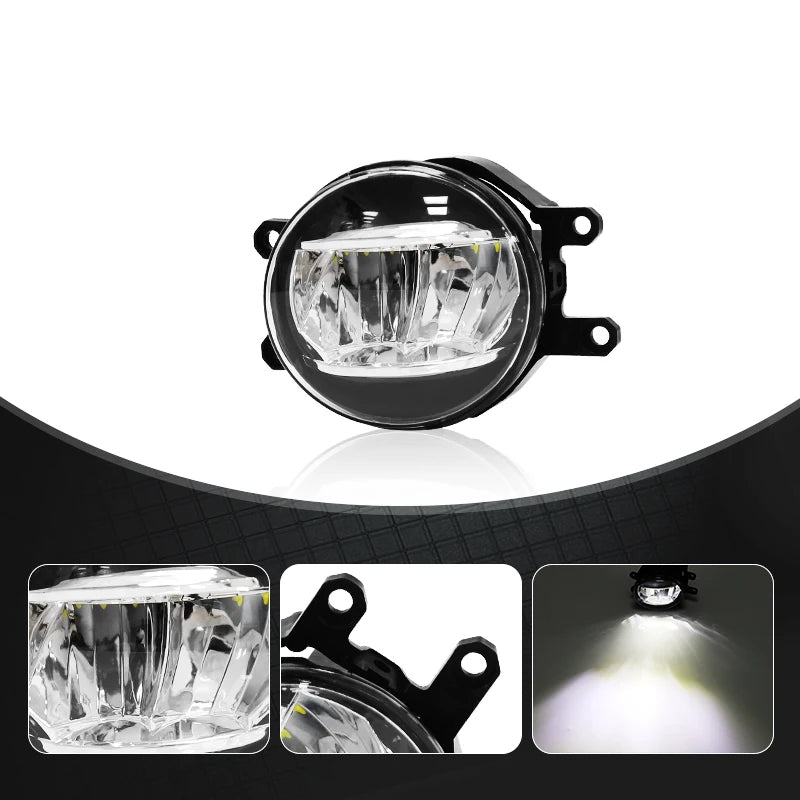 Led Fog Light For Toyota Camry Corolla RAV4 AXIO Lexus Tacoma Highlander Yairs Vitz Prius  | AUTOKITSHOP