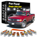 10-Piece LED Interior Light Kit for Ford - Canbus Error-Free Interior Bulbs
