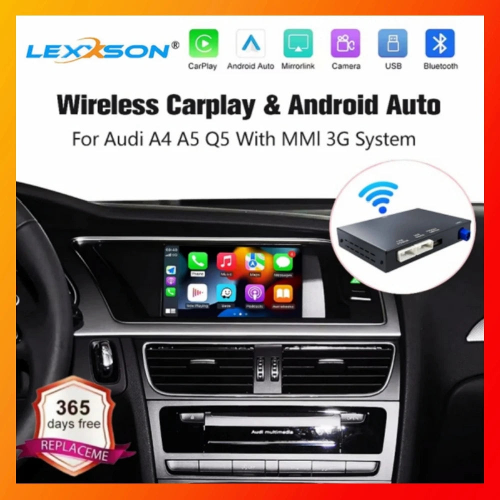 Wireless CarPlay For Audi A4 A5 2008-2016 Q5 2010-2018 Android Auto Mirror Link AirPlay Na | AUTOKITSHOP