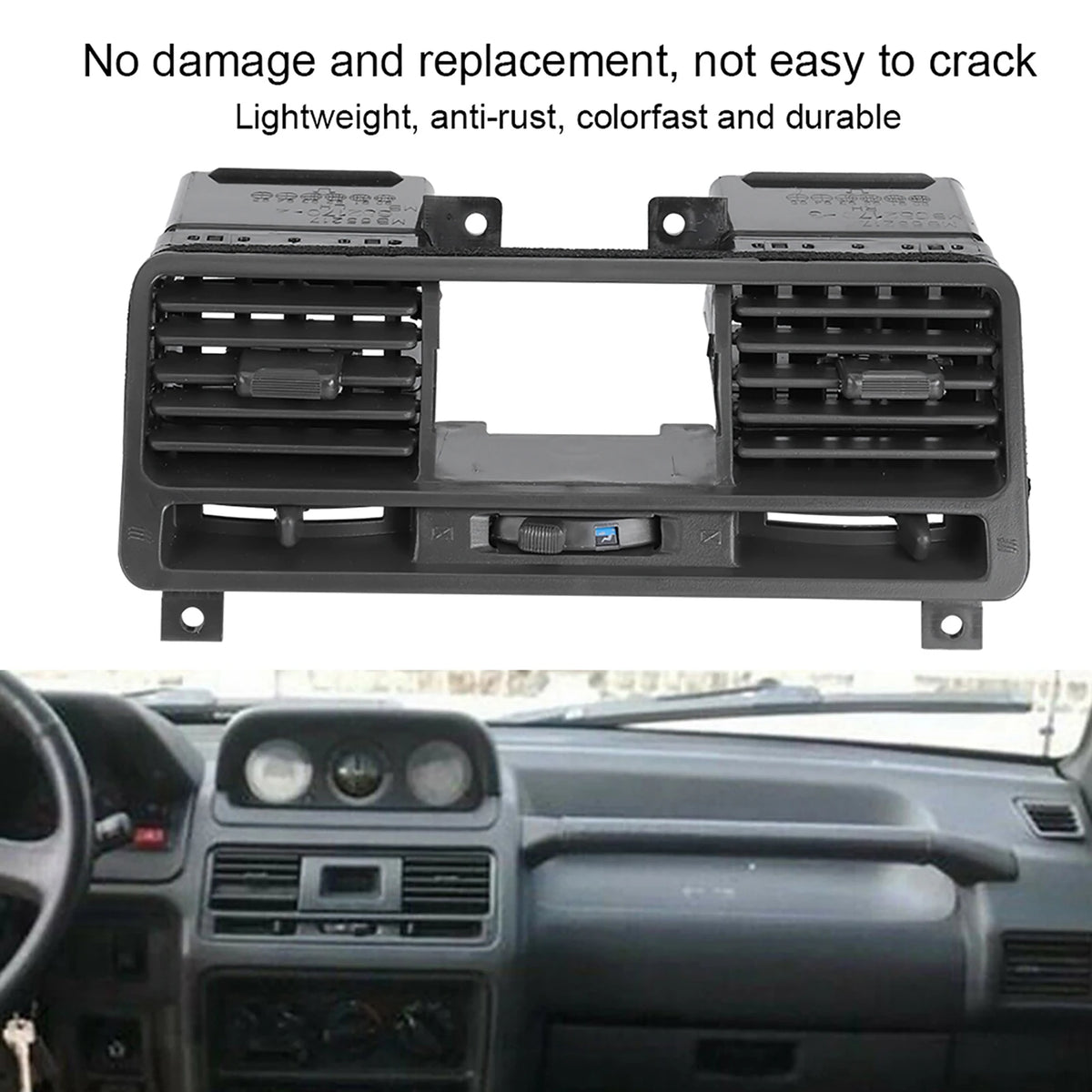 Car Dashboard Air Vent Instrument Panel Dash Air Outlet Vent Grill Fit for Mitsu for Mitsubishi V31 V33 V32 - Automotive