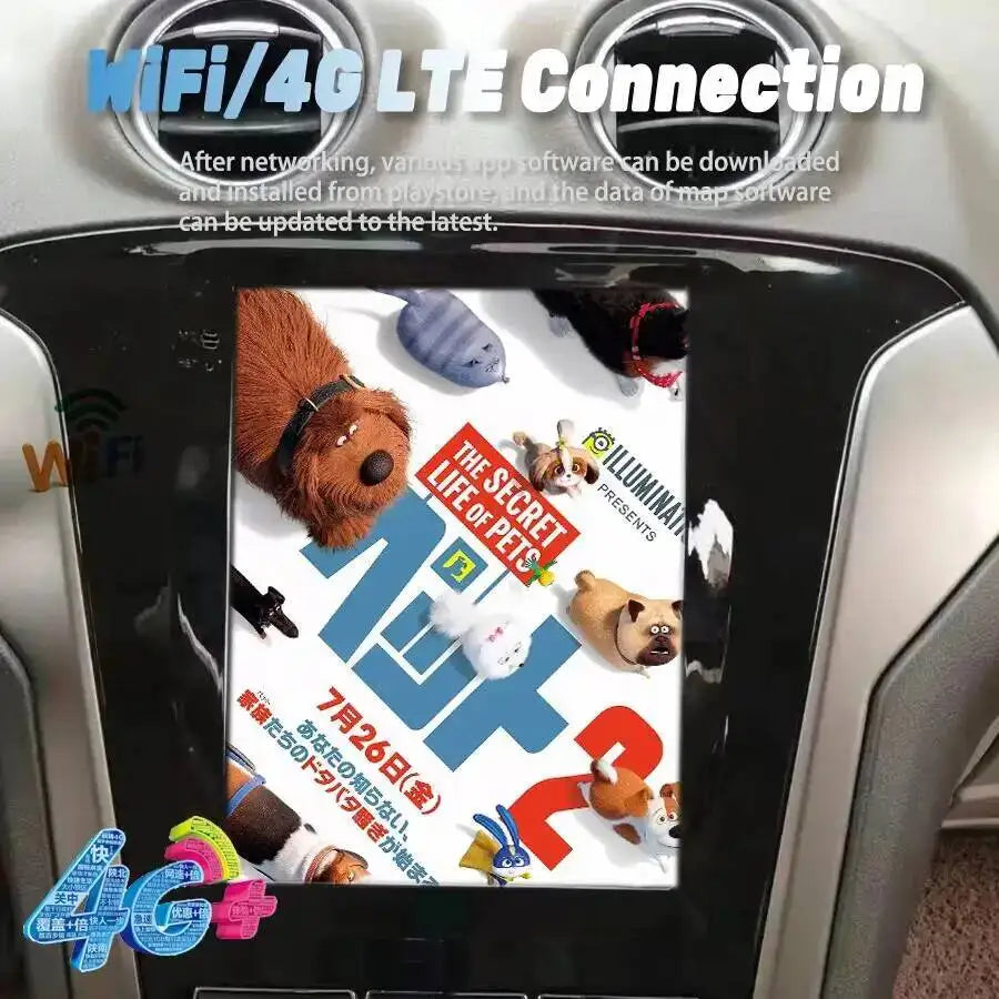 Car Radio Multimedia For Ford Mondeo 2010-2013 9.7inch Android 15 Video Player Navigation  | AUTOKITSHOP