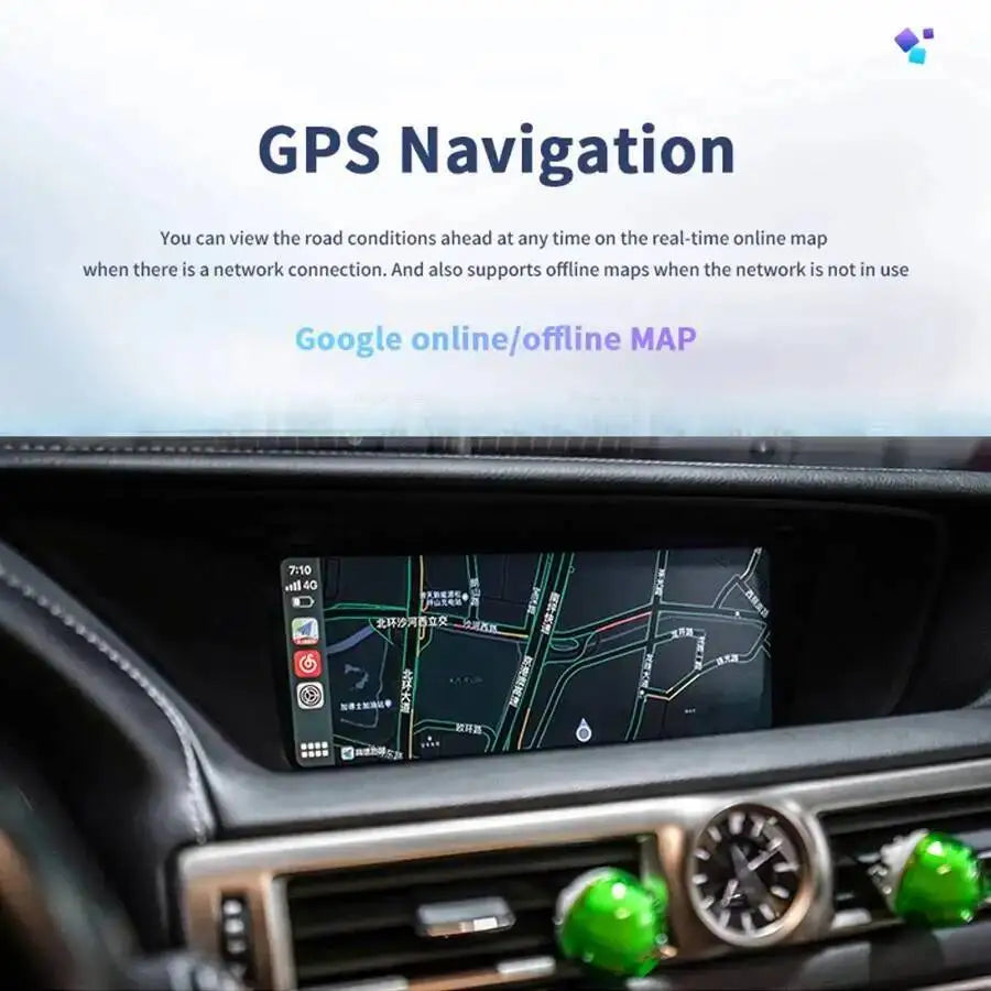 10.25inch Linux Car Radio CarPlay ForLexus gs GS200 GS250 GS300 GS350 GS450 2013-2019 Mult