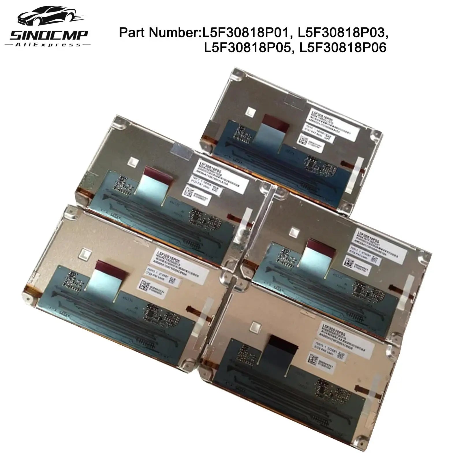 6.5" LCD Display Panel L5F30818P01 L5F30818P03 L5F30818P05 L5F30818P06 For VW RNS510 Car R