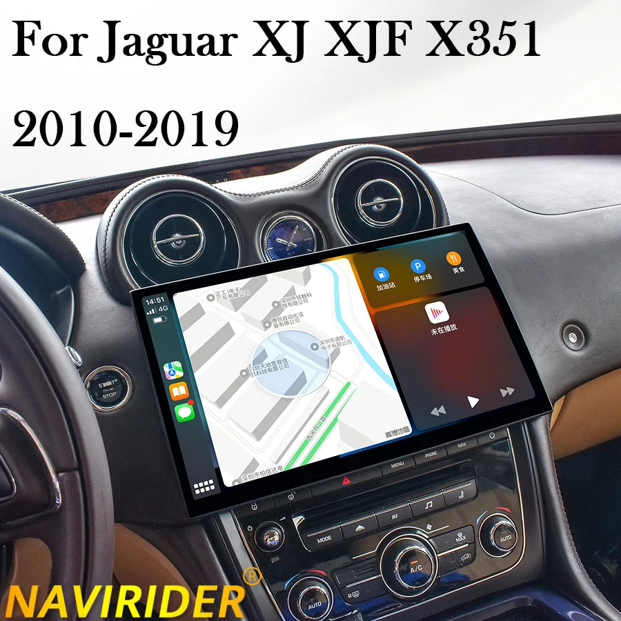 For Jaguar XJ XJF X351 2010-2019 Android Auto CarPlay GPS Navigation Stereo Car Radio Mult | AUTOKITSHOP