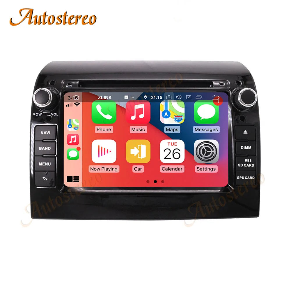 Carplay For Fiat Ducato Citroen Jumper Peugeot Boxer Android 14 Car DVD Player GPS Navigat