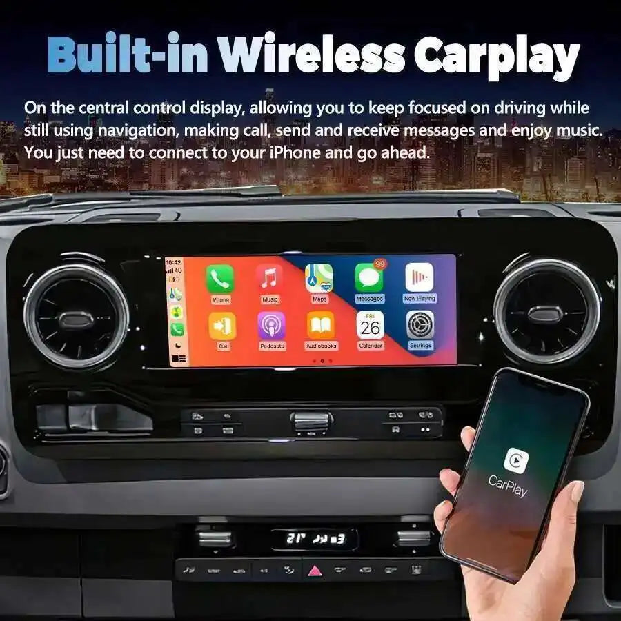 10.25" Android Screen 8+128 Carplay Navigation Stereo Auto Radio Multimedia Player For Mer | AUTOKITSHOP