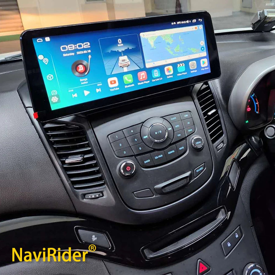 12.3" 2din Car Radio Android Qled Screen Carplay For Chevrolet Orlando 2011-2015 Stereo Mu