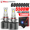 6000000LM H7 H4 Led Headlights CANBUS H11 H8 H9 9012 9006 9005 Turbo 5500W 5570 CSP Chips