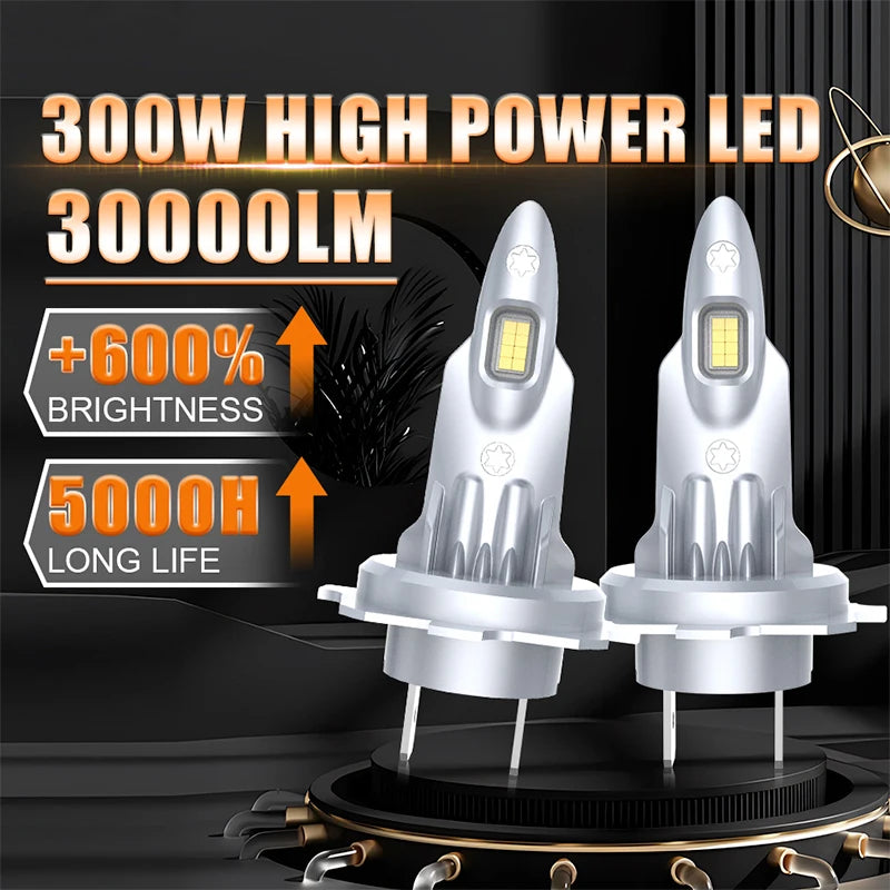 6800W H7 LED Headlight 4000000LM Car Light H4 H11 H8 H9 HB3 9005 HB4 9006 16PCS 8054 CSP 6