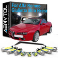 Canbus No Error LED Interior Dome Map Light Bulb Kit For Alfa Romeo Giulietta Mito Brera G