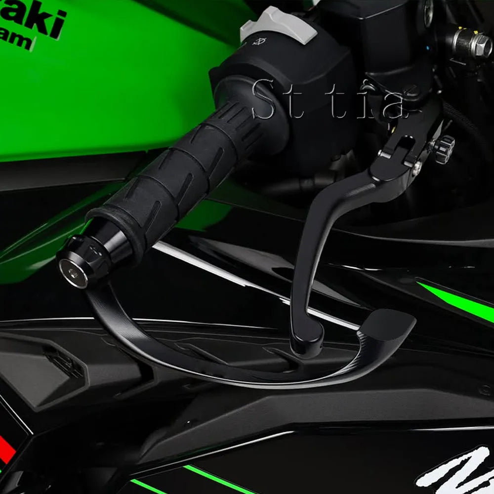 Motorcycle Brake Handle Protects CNC Hand Brake Clutch Levers Guard For Kawasaki for ZX4R Z900 2017-2025 - Automotive LE