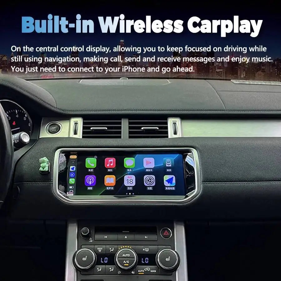 10.25" Screen Android For Land Rover Range Rover Evoque LRX L538 2012-2018 Stereo Car Radi