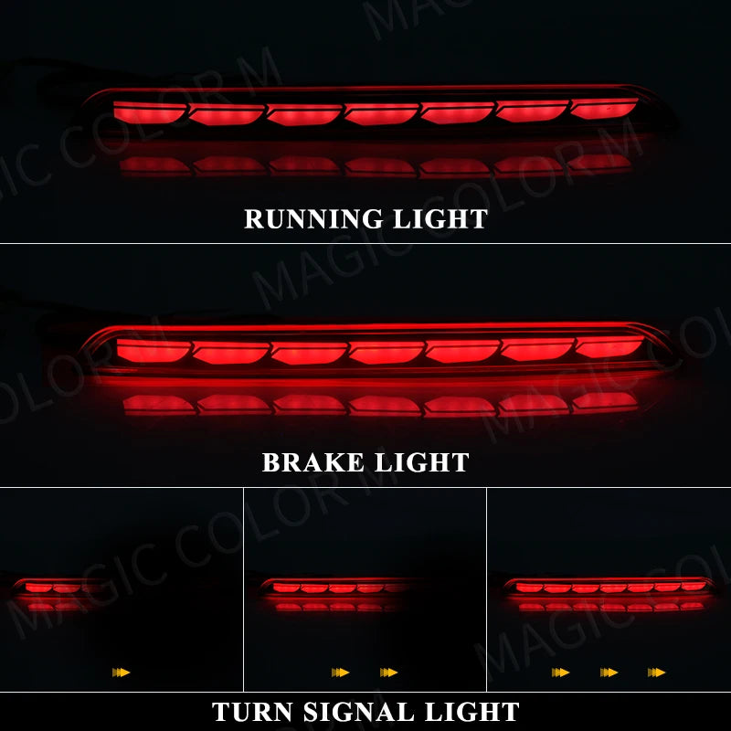 For Honda Civic 2021 2022 2023 Multi-function LED Rear Bumper Light Fog Lamp Auto Tail Bul | AUTOKITSHOP