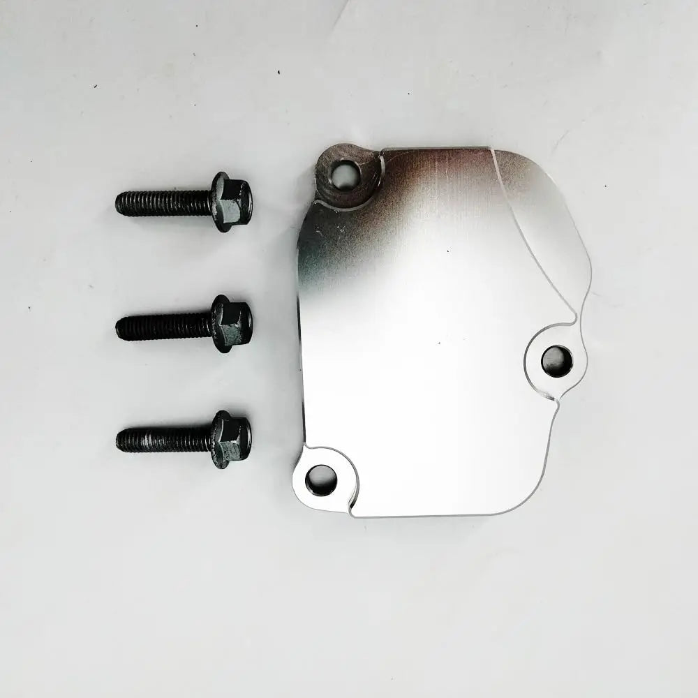 Aluminum Timing Chain Tensioner Cover Plate Set For Honda Acura K-S01Yries K20 K24