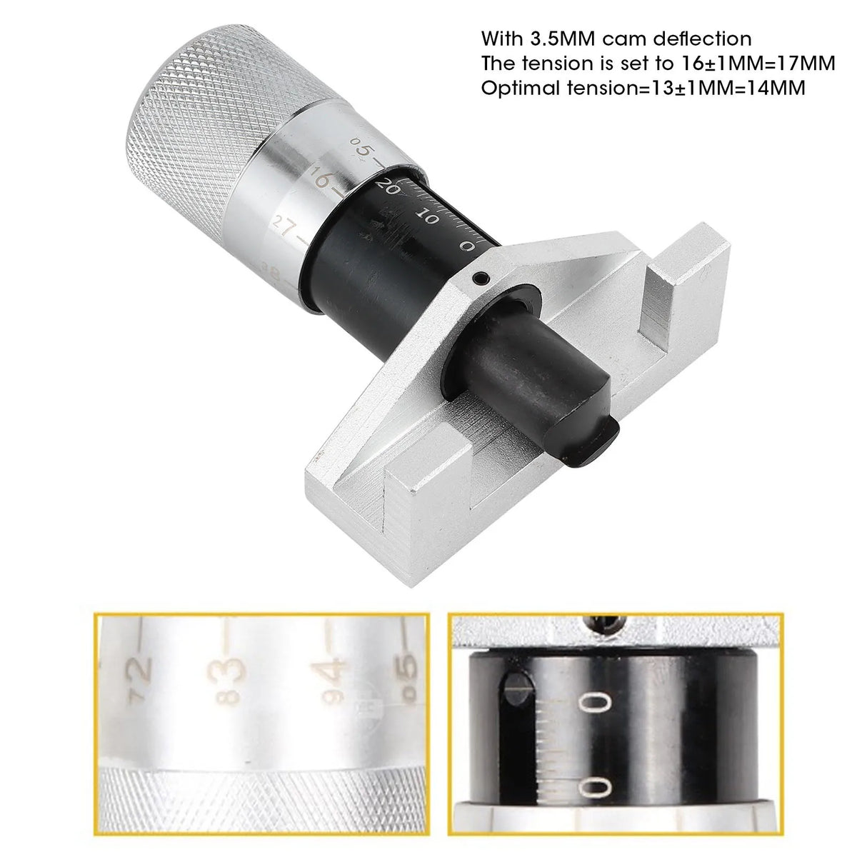 Belt Tension Gauge Timing Belt Tension Gauge Tester Detection Measurement Professional Auto Car  - Automotive LED Light