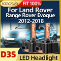 D3S LED Headlights Xenon Lights Turbo Bulbs CSP Chip For Land Rover Range Rover Evoque(L53
