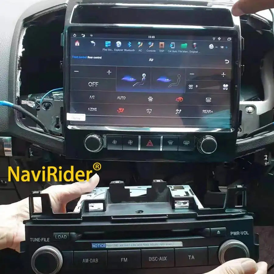 Auto Stereo For Toyota Land Cruiser 200 LC200 2008-2015 Car Radio Touch Screen Carplay Mul