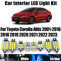 LED Interior Light Kit for Toyota Corolla Altis 2001- 2021 - Canbus Dome Map Door Trunk Bulbs | AUTOKITSHOP