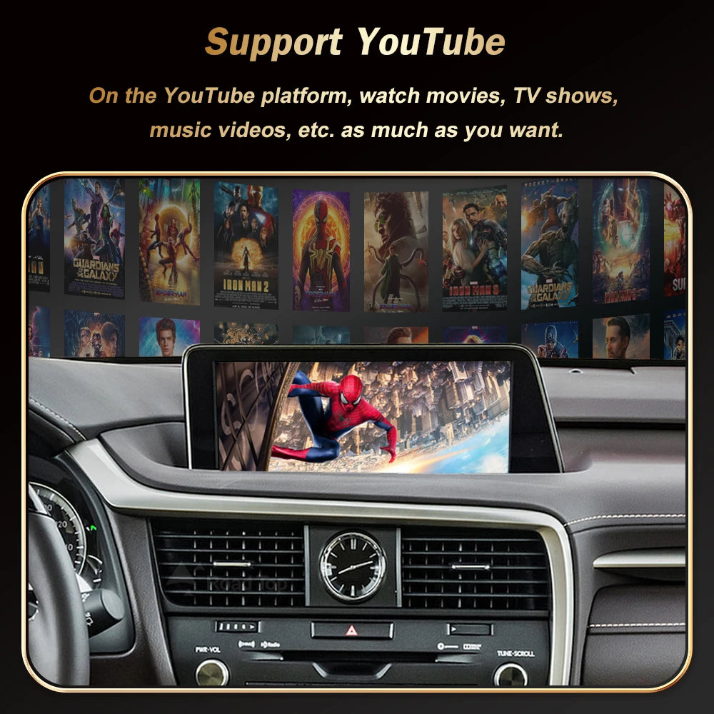 Wireless CarPlay for Lexus RX 2016-2019, with Android Auto Mirror Link AirPlay Car Play Fu