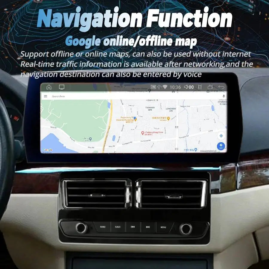 Stereo Car Multimedia 12.3" Android Screen 10.25" LCD Dashboard Cluster Player GPS Navigat | AUTOKITSHOP