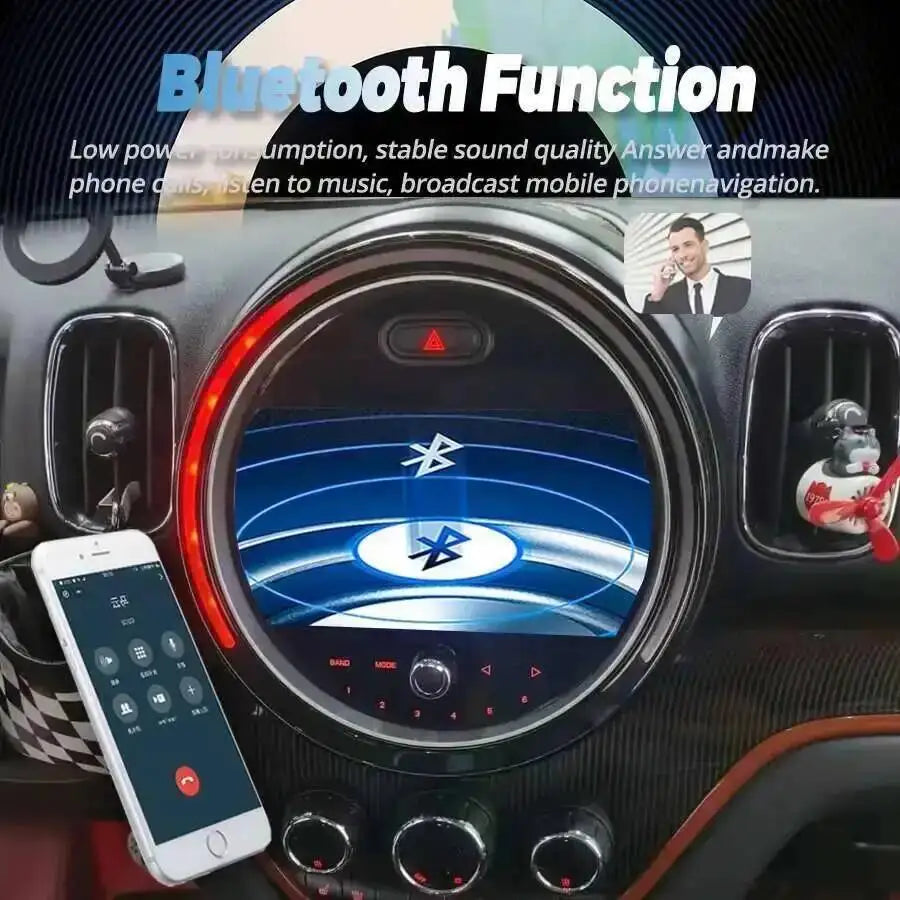 9inch Screen CarPlay Radio For BMW MINI Cooper F60 2017 2018 2019-2025 Android15 Auto Car