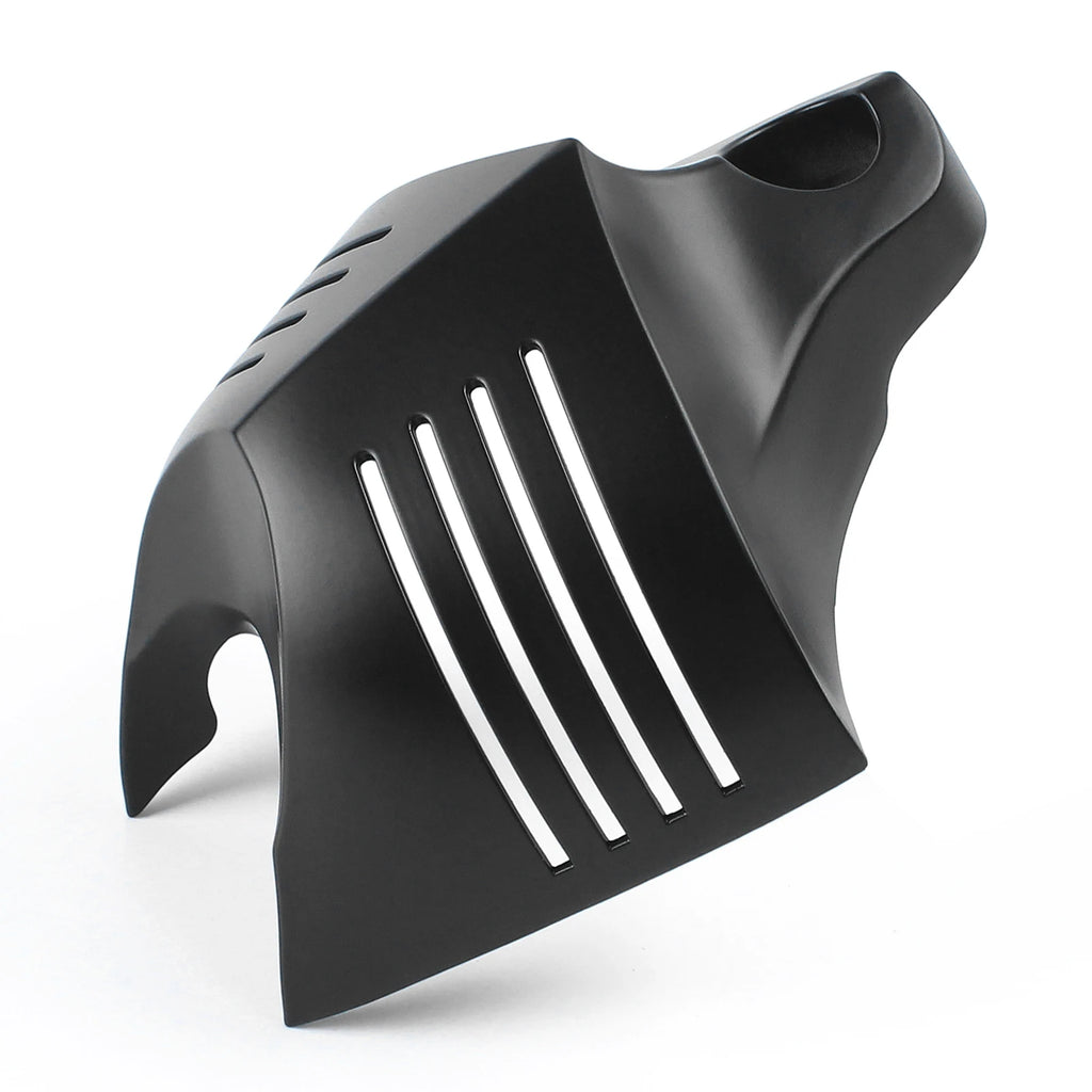 Motorcycle Black Big Twin Horn Cover Stock Cowbell Horns For Harley Dyna Softail Sportster Elect - Automotive LED Light