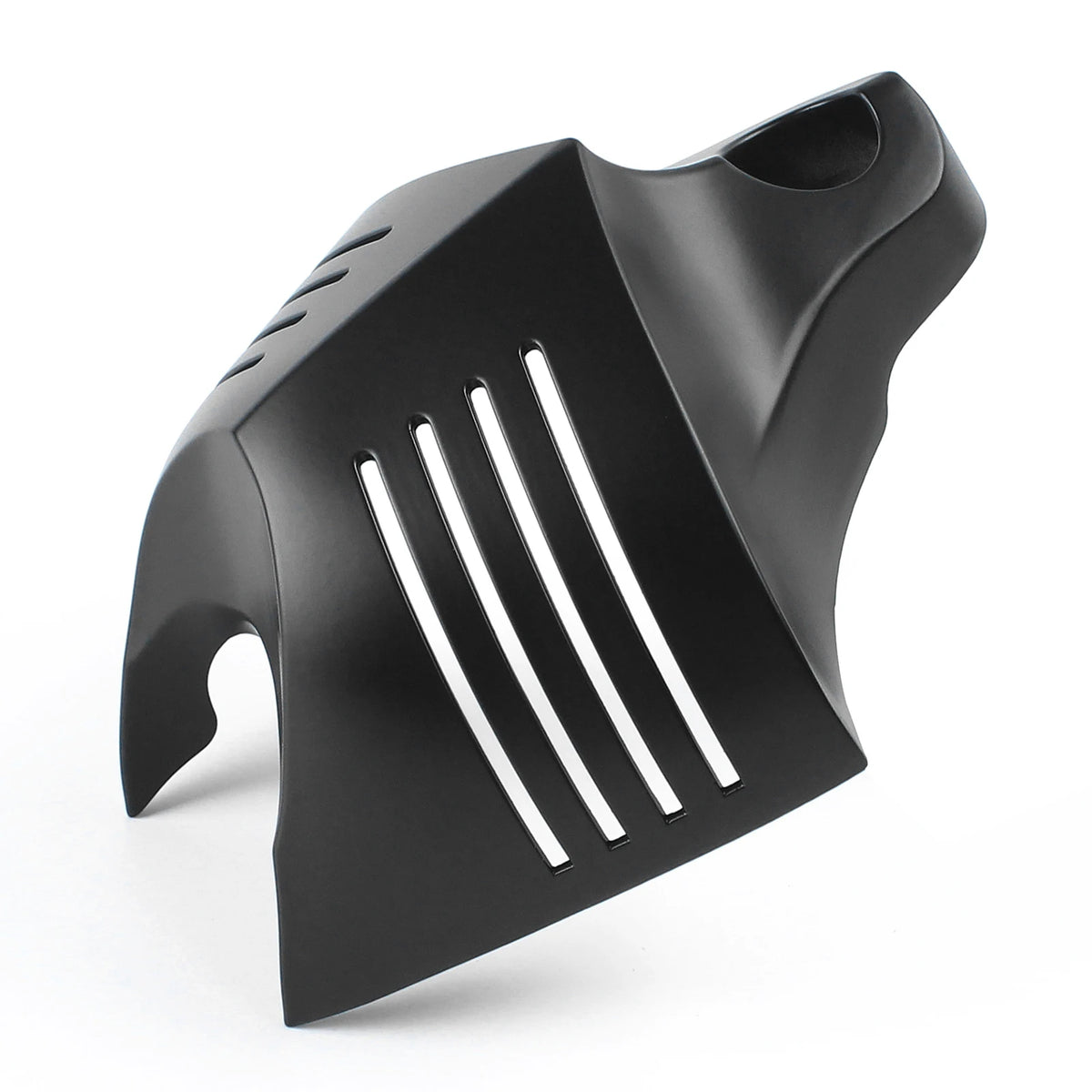 Motorcycle Black Big Twin Horn Cover Stock Cowbell Horns For Harley Dyna Softail Sportster Elect - Automotive LED Light