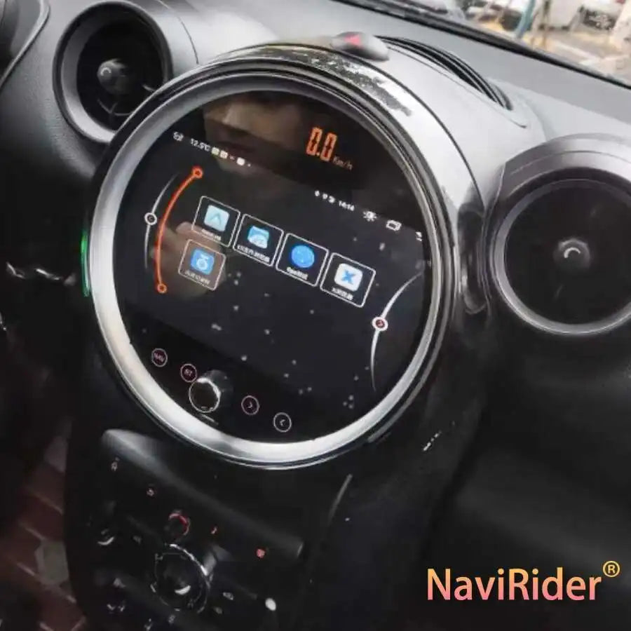 9Inch Screen Car Android 14 Multimedia Carplay Video Player For BMW MINI COUNTRYMAN R60 MI