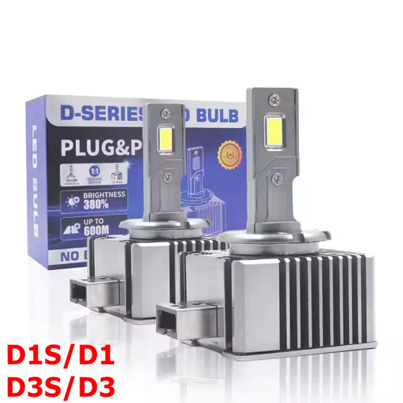 80W Canbus D1 D1S D3 D3S Headlight Bulb LED D Series Auto Lighting Systems D3S Car Light 2