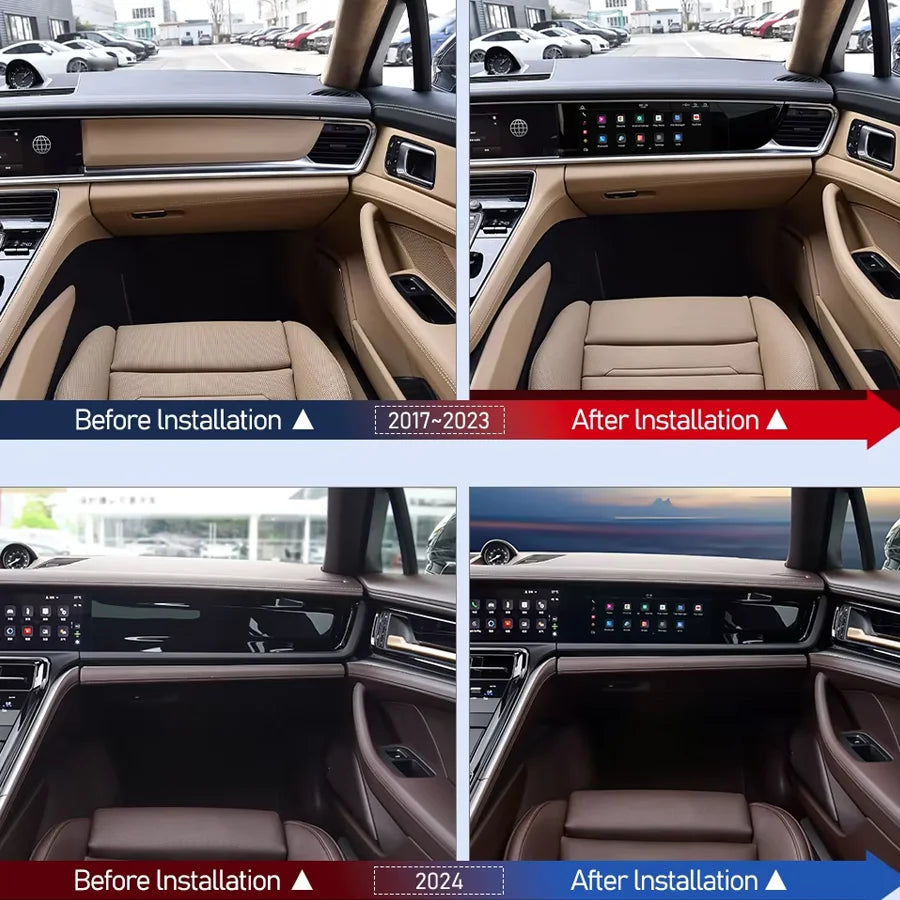 R Upgrade For Porsche Cayenne 2018~2024 Car Copilot Android Screen Auto Headunit Monitor C | AUTOKITSHOP