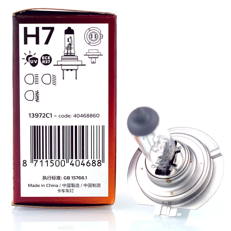 Philips 24V Truck Headlight Bulb H7 24V 70W PX26d 13972C1 Original Quality