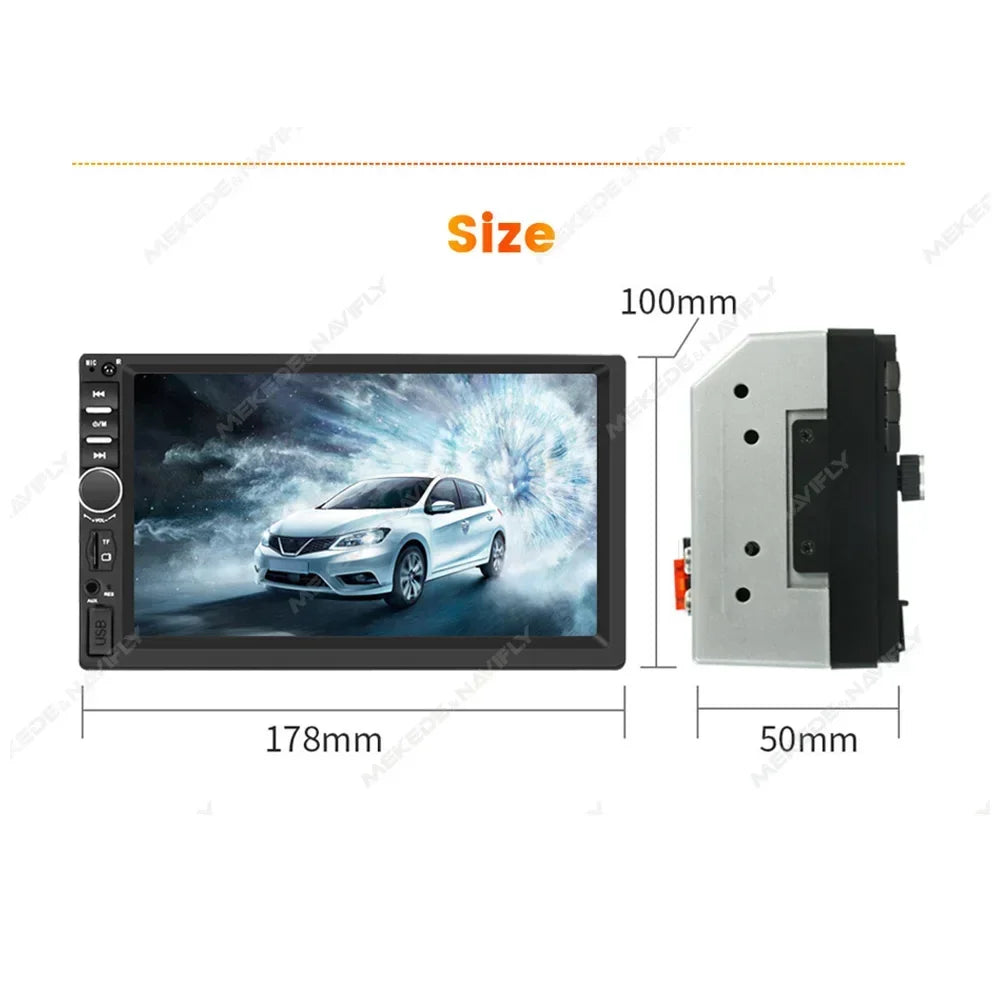 ND3 Universal 7 Inch MP3 MP5 Car Multimedia Video Player Support Mirror Lin-K BT AUX FM US | AUTOKITSHOP
