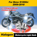 12V H7 Motorcycle Headlamps 100W Super Bright Halogen Headlight 6000K For Bmw S1000rr 2009
