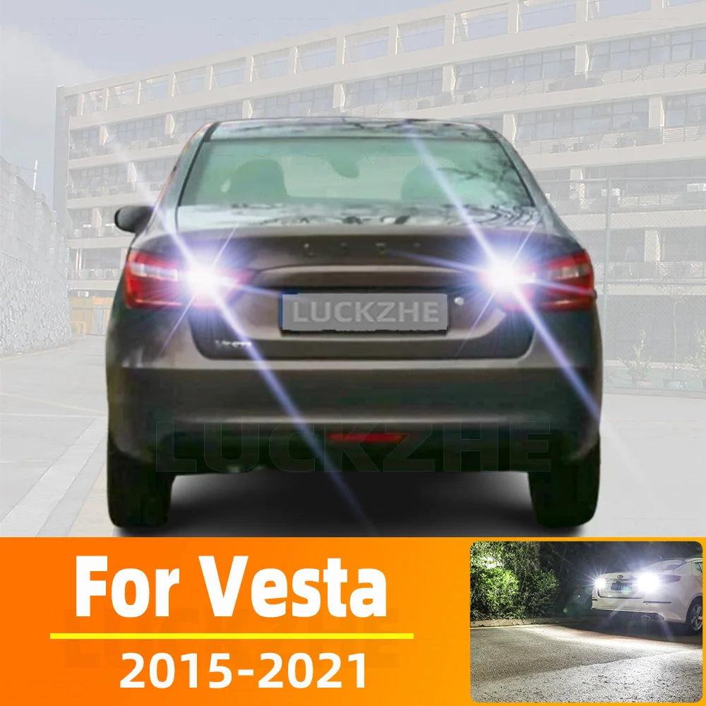 2-Piece LED Interior Light Kit for Lada Vesta Accessories - Canbus Error-Free Bulbs | AUTOKITSHOP