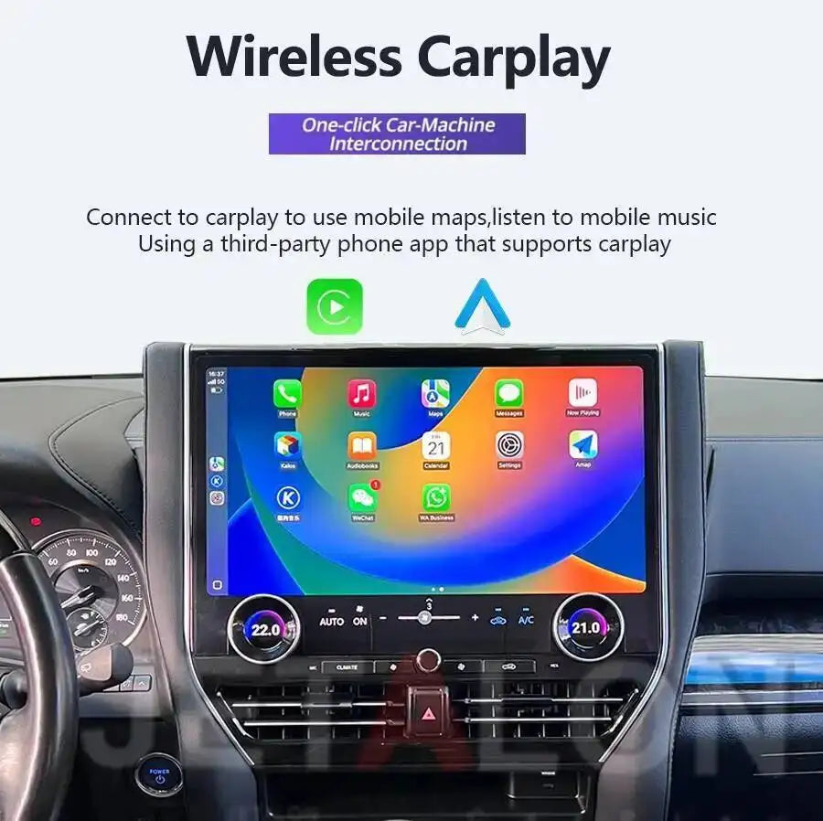 256GB Radio For Toyota Alphard Vellfire 30 Series A30 2015-2023 Upgraded Alphard 40 Series | AUTOKITSHOP