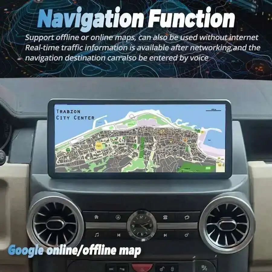 For Land Rover Discovery 3 Android 14 Car Radio 2004-2009 wifi GPS 12.3/16inch Multimedia  | AUTOKITSHOP
