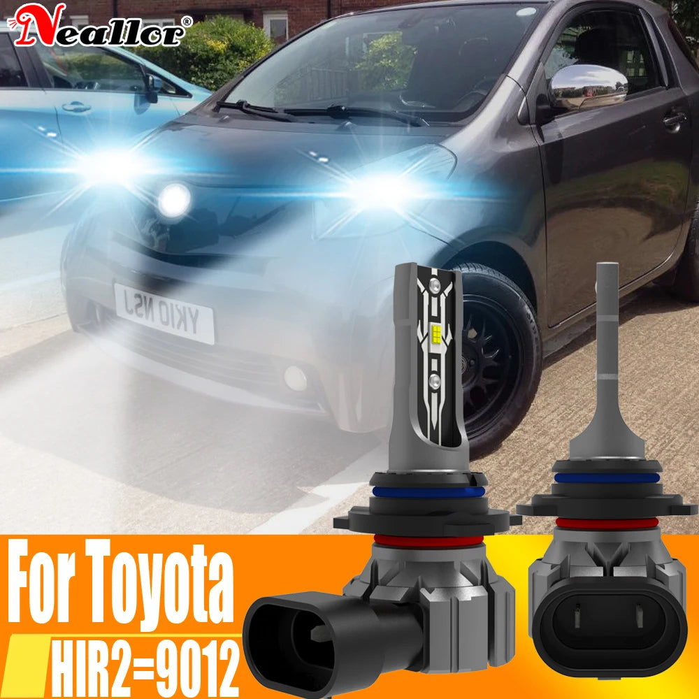 HIR2 Led Headlight Canbus No Error 9012 Car Bulb High Power 6000K White Light Diode Lamp 1