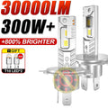 300W H7 H4 H1 LED Headlight Kit Mini Bulb 6000K 7535 CSP for Car Headlamp 12V Auto Fog Lam