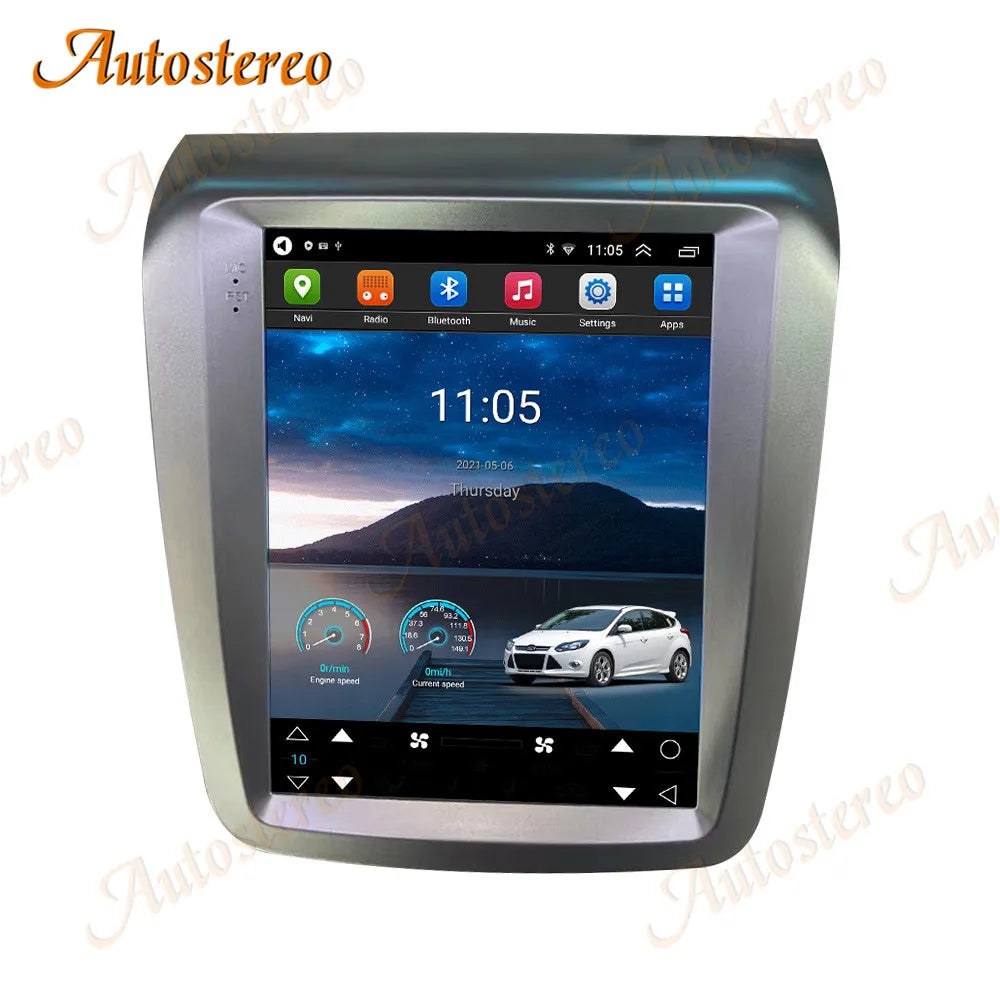 Android 15 Carplay Vehicle Radio For Toyota Alphard 10 2002-2008 Car GPS Navigation Carpla