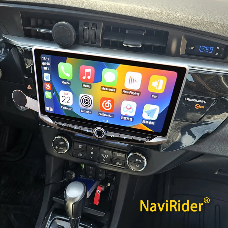 For Toyota Corolla 2014 2015 Android 10.88" Qled Screen Car Radio Multimedia Video Player  | AUTOKITSHOP