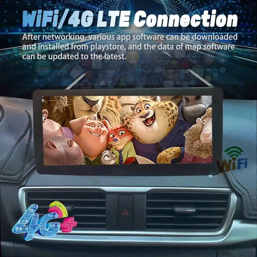 10.25inch Android Multimedia Player For Mazda 3 Axela 20152016 2017 2018 2019 Car Stereo C