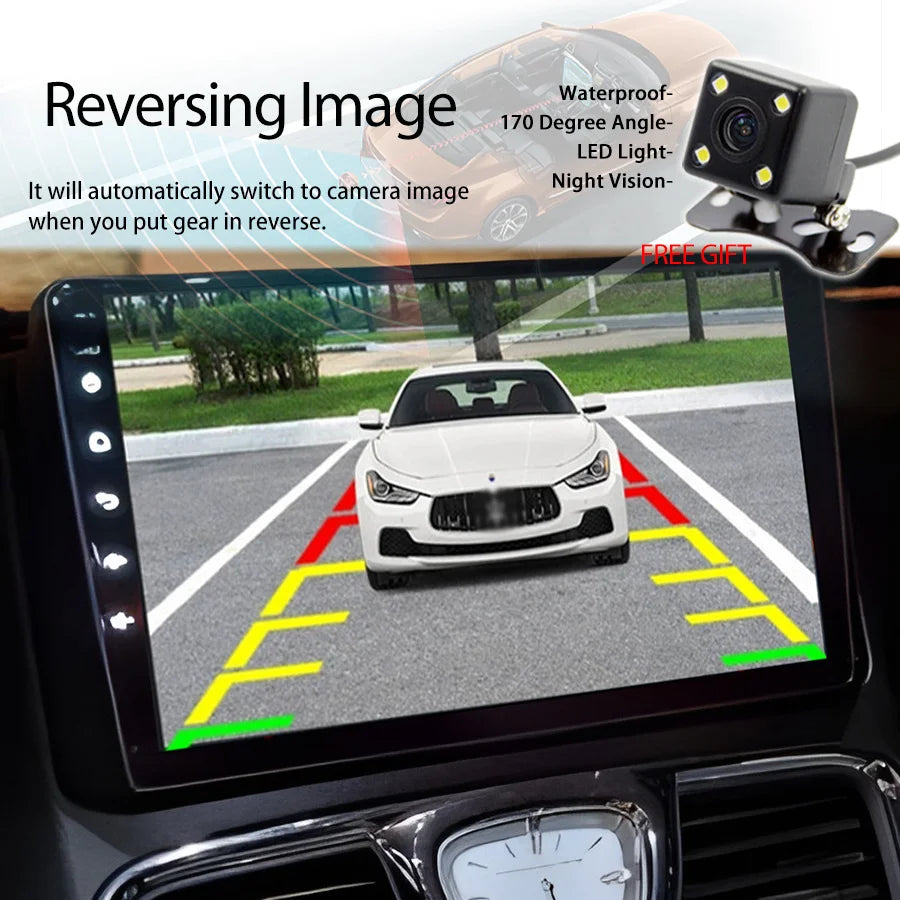 2Din Android 14 Car Radio For Chrysler Grand Voyager 5 2011 2015 For Dodge Grand Caravan 2