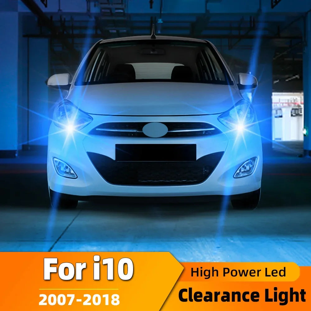 2-Piece LED Interior Light Kit for Hyundai i10 i20 i30 ix20 ix35 Accessories 2007-2018 - Canbus Dome Map Door Trunk B...