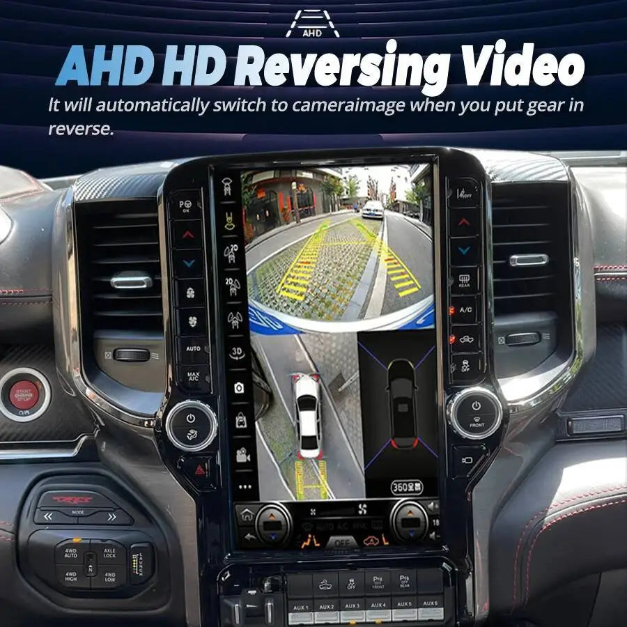 13.6inch For Dodge Ram 2019-2021 GPS Carplay Car Multimedia Video Player Stereo Navi Audio | AUTOKITSHOP