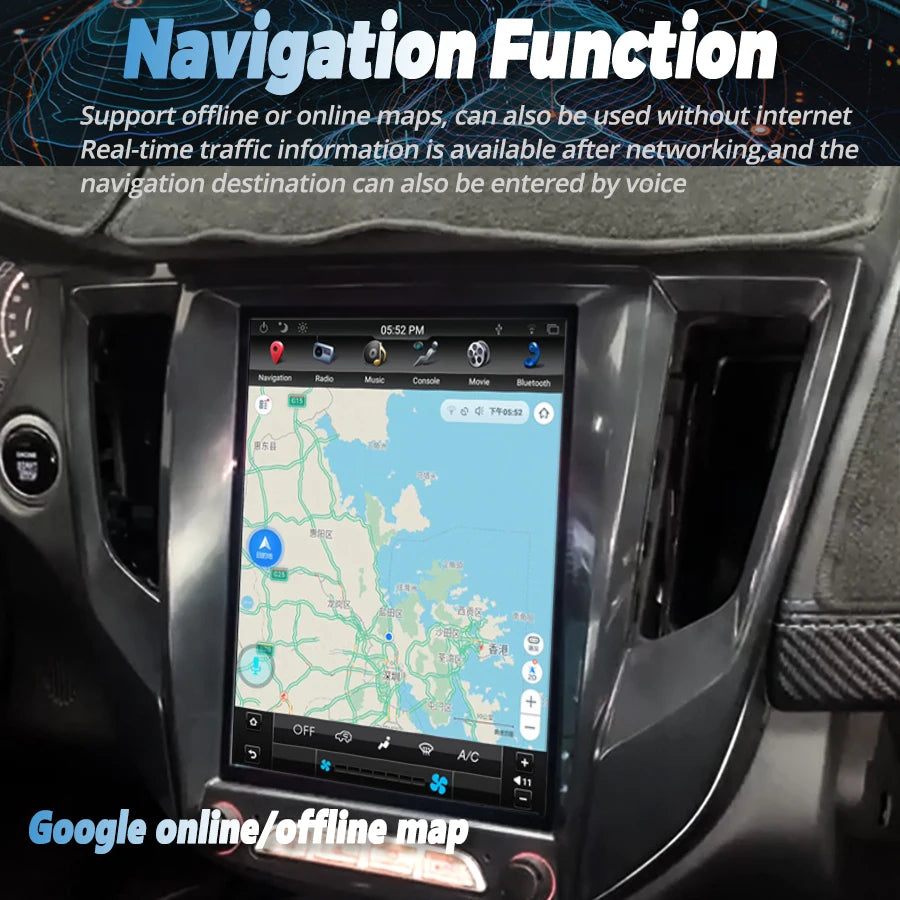 For Mitsubishi Lancer 2017-2022 10.4inch Android 13 Touch Screen CarPlay Car Multimedia Au | AUTOKITSHOP